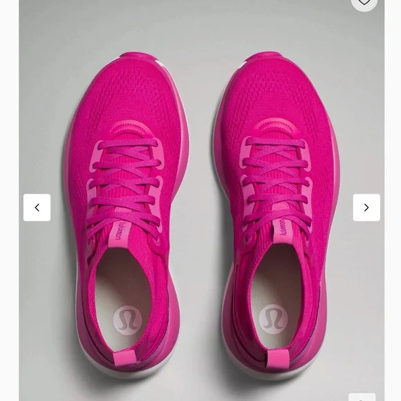 Lululemon Pink Chargefeel Mid Women's Workout Shoe SOLD OUT - Picture 7 of 7